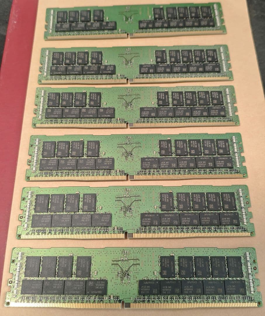 HPC ddr4-2933 ecc 192GB (32GB×6枚) サーバー用