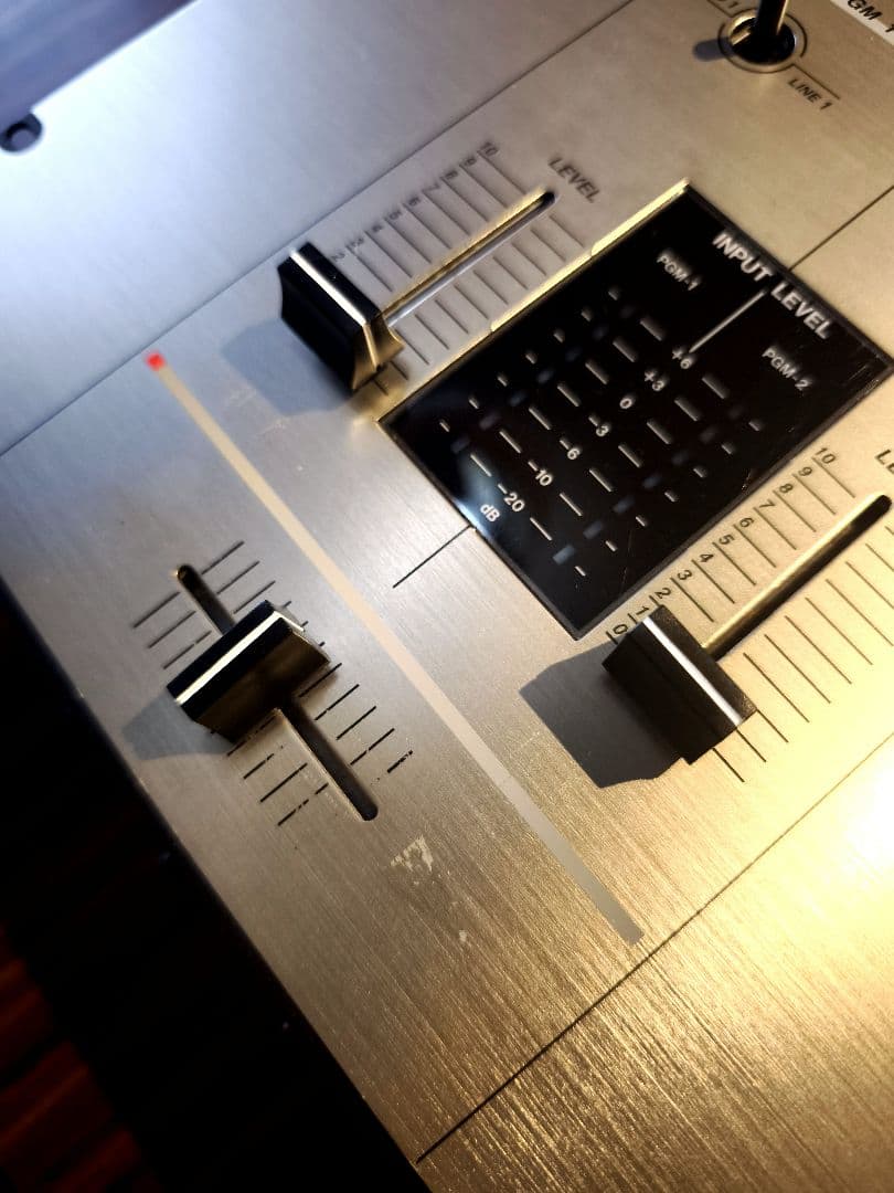 Vestax PMC-07Pro LEDブルーカスタム つまみ•ノブ交換 中古
