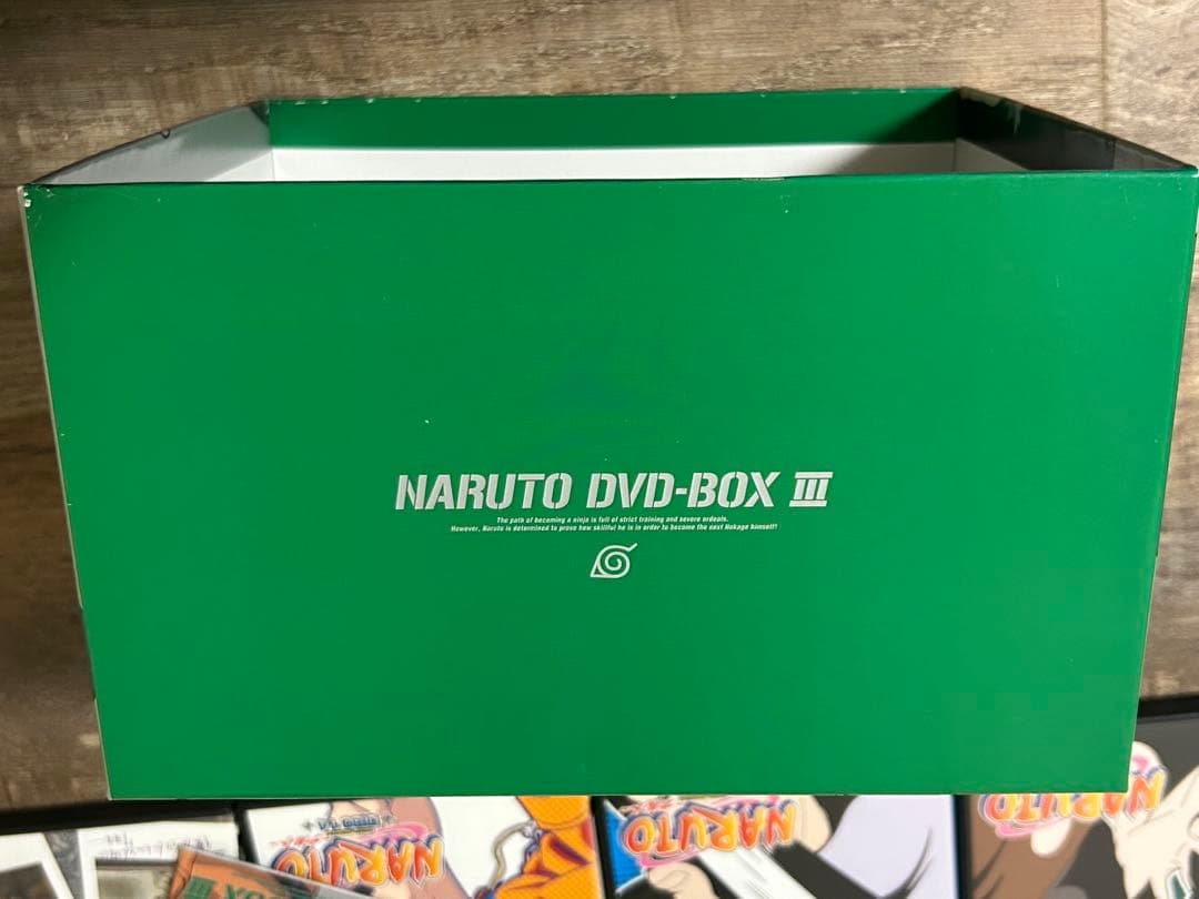 NARUTO DVD-BOX III 「激突！ナルトVSサスケ」