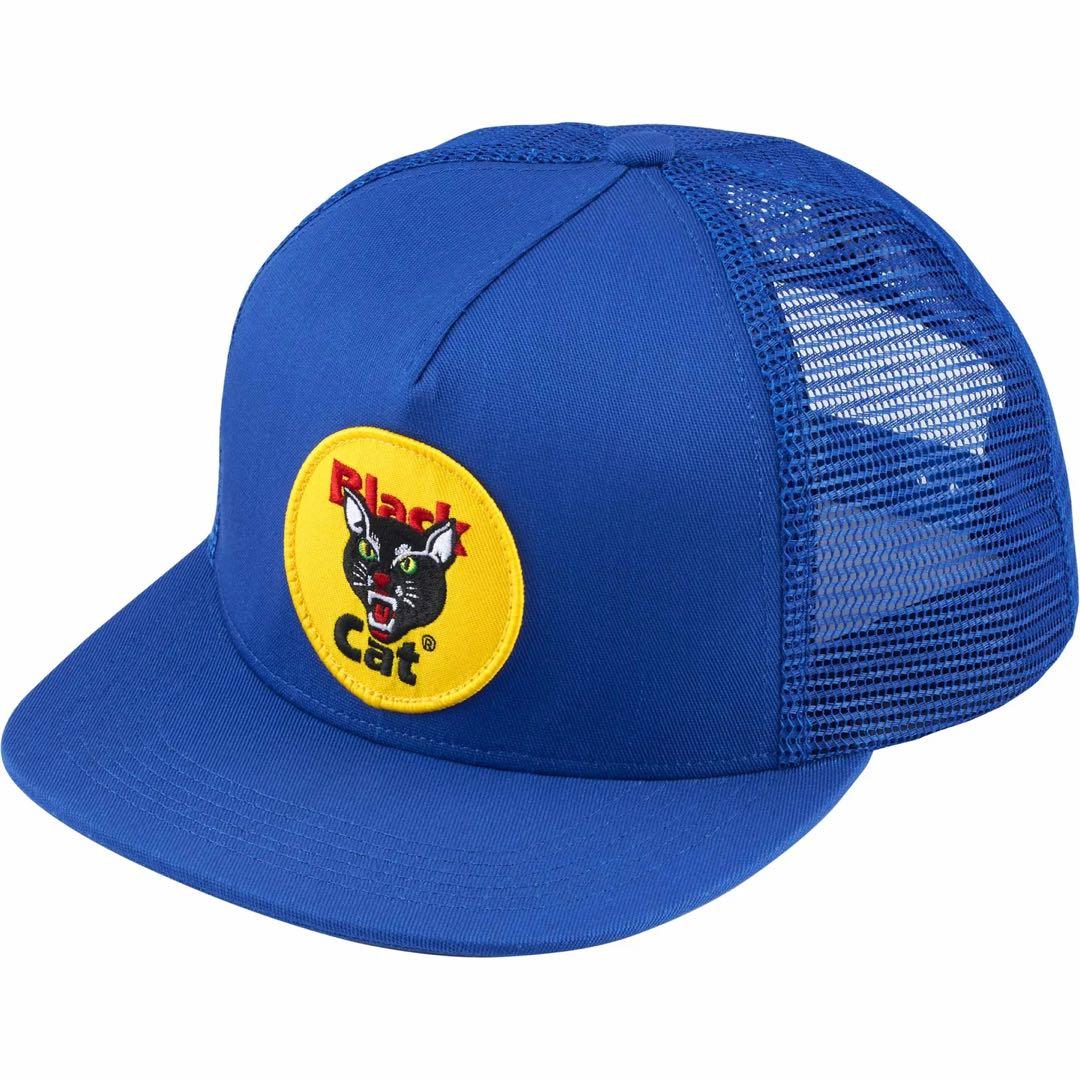 帽子 Supreme Black Cat Mesh Back 5-Panel 24SS