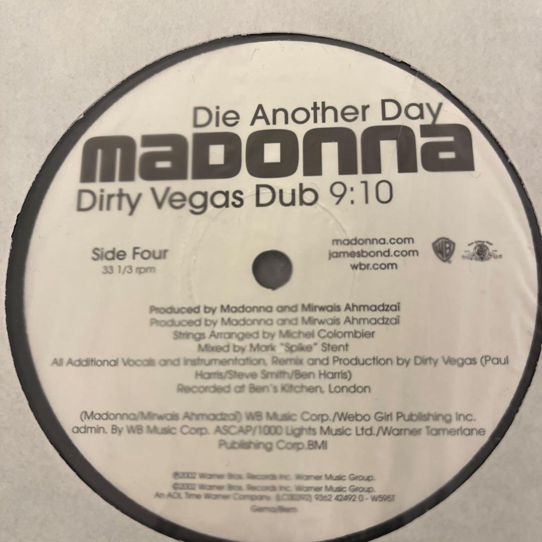 Madonna Die Another Day 12インチレコード
