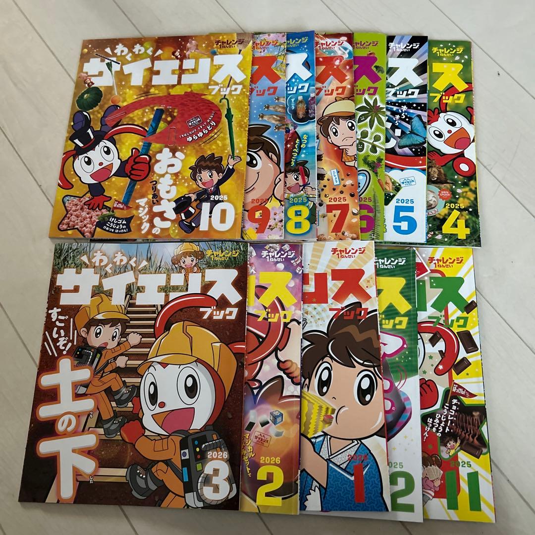 最新版/進研ゼミ小学講座チャレンジ1年生　2025-2026 知育玩具絵本セット