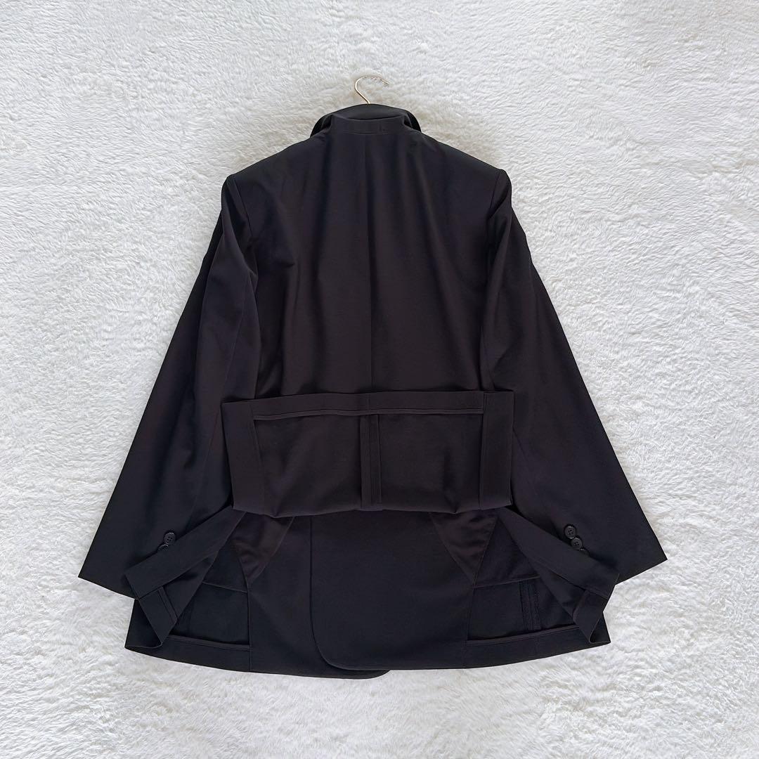 極美品✨【ユニクロC】感動ダブルジャケットリラックスフィット L黒 2025SS
