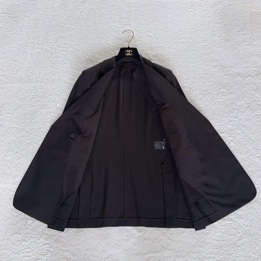 極美品✨【ユニクロC】感動ダブルジャケットリラックスフィット L黒 2025SS