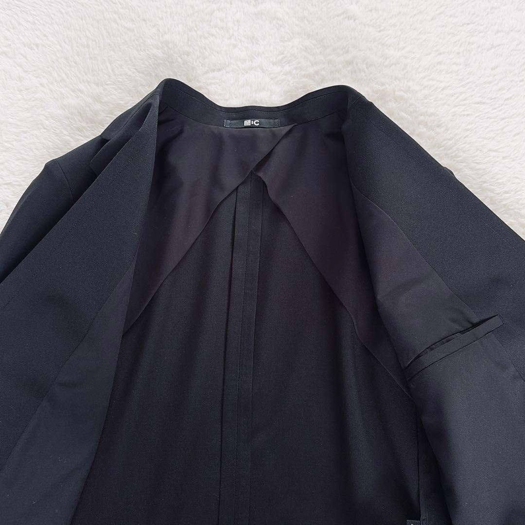 極美品✨【ユニクロC】感動ダブルジャケットリラックスフィット L黒 2025SS