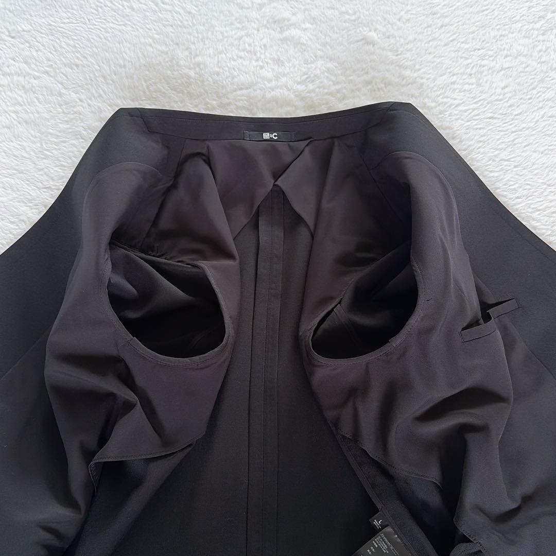 極美品✨【ユニクロC】感動ダブルジャケットリラックスフィット L黒 2025SS