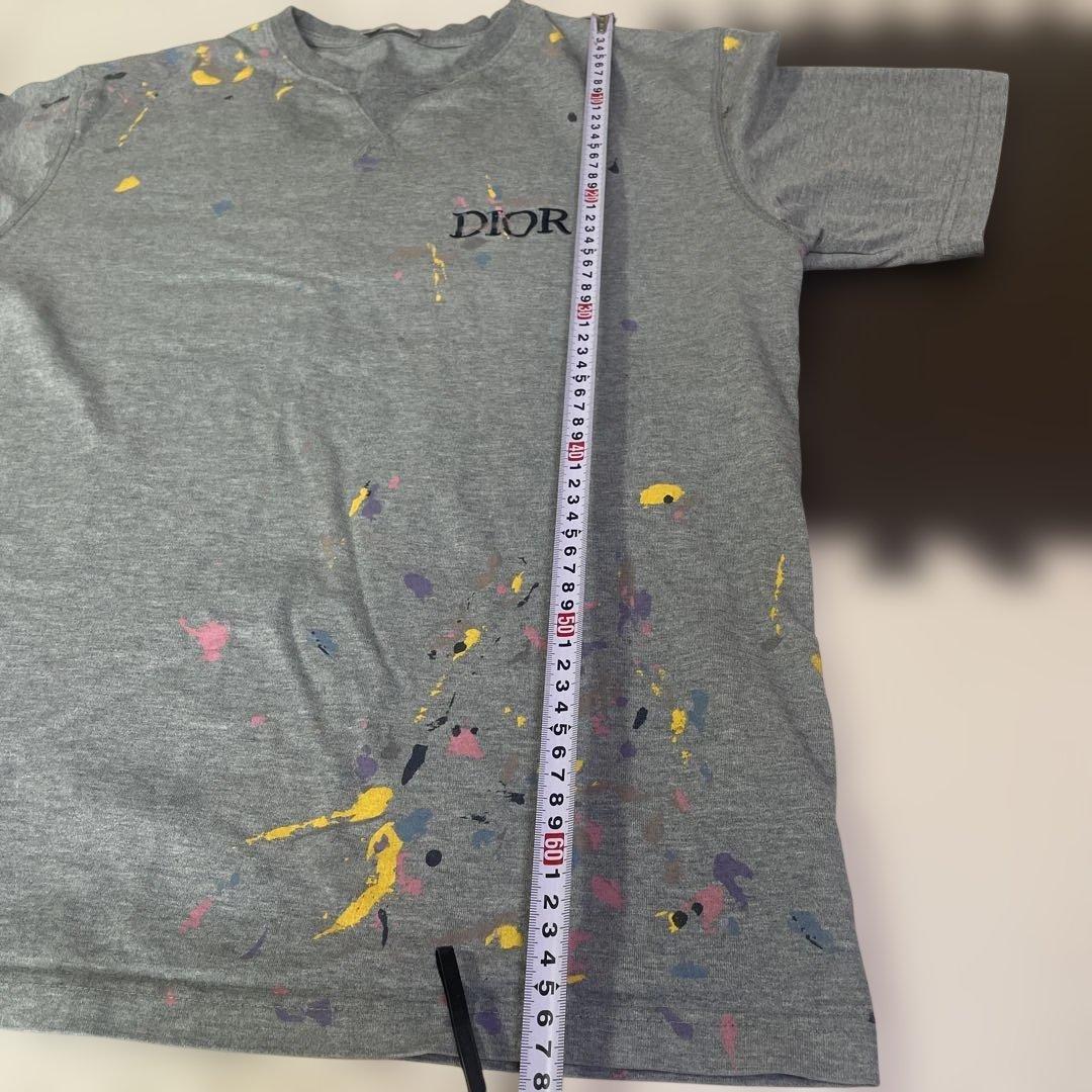 Dior ペイントスプラッター Tシャツ
