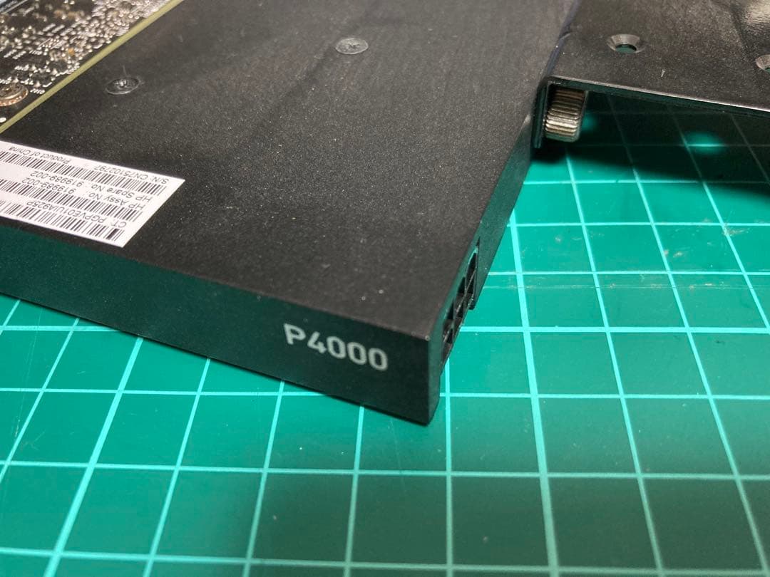 【AI生成確認済】P4000 8GB 搭載グラボ ★ComfyUI生成OK★