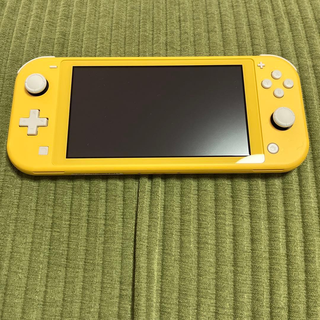 ニンテンドー スイッチライト イエロー 充電器 ケース マイクロsd 外箱 付き