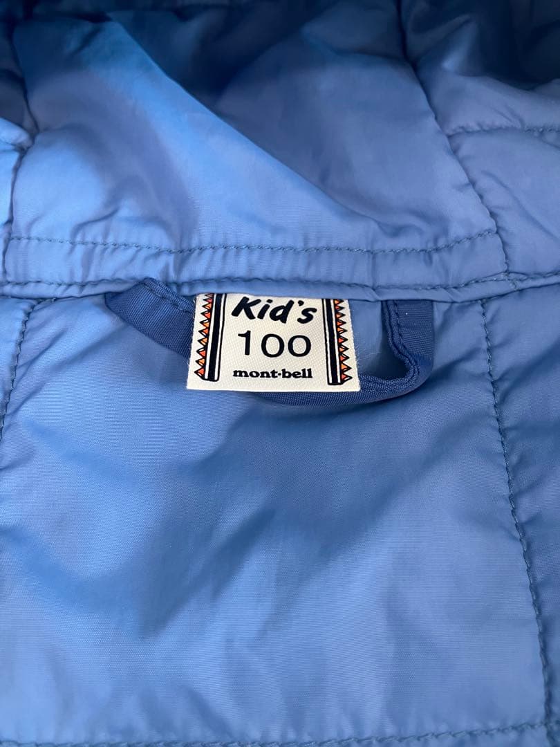 kurumiさん専用 mont-bell 子ども用スキーウェア 100サイズ 青