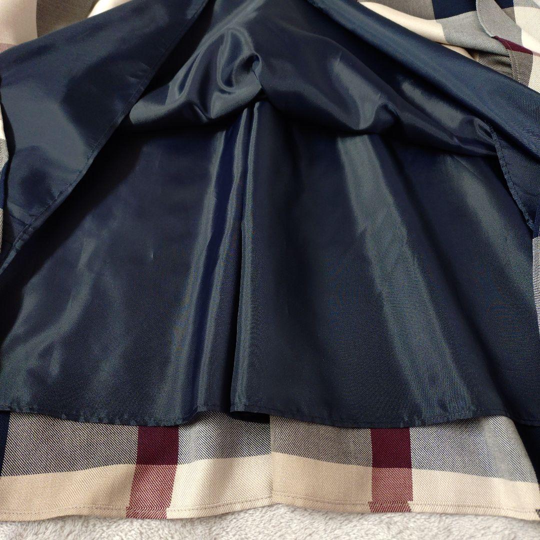 【美品】BLUE LABEL ブルーレーベル チェックロングスカート マキシ丈