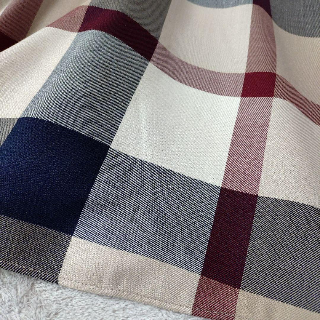 【美品】BLUE LABEL ブルーレーベル チェックロングスカート マキシ丈