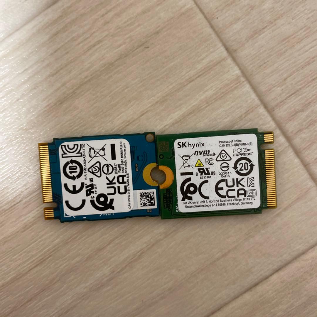 は*ち様 KIOXIA 256GB NVMe SSD SKhynix 512GB