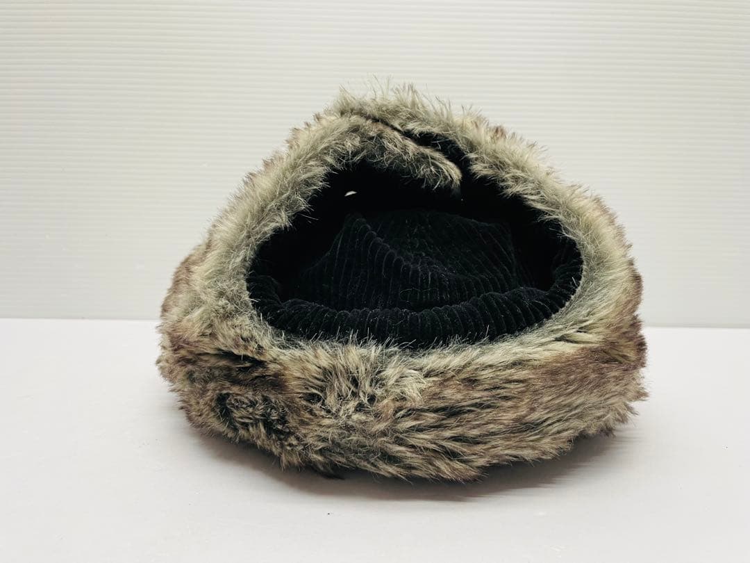 139★new era コーデュロイ フライトキャップ ドッグイヤー