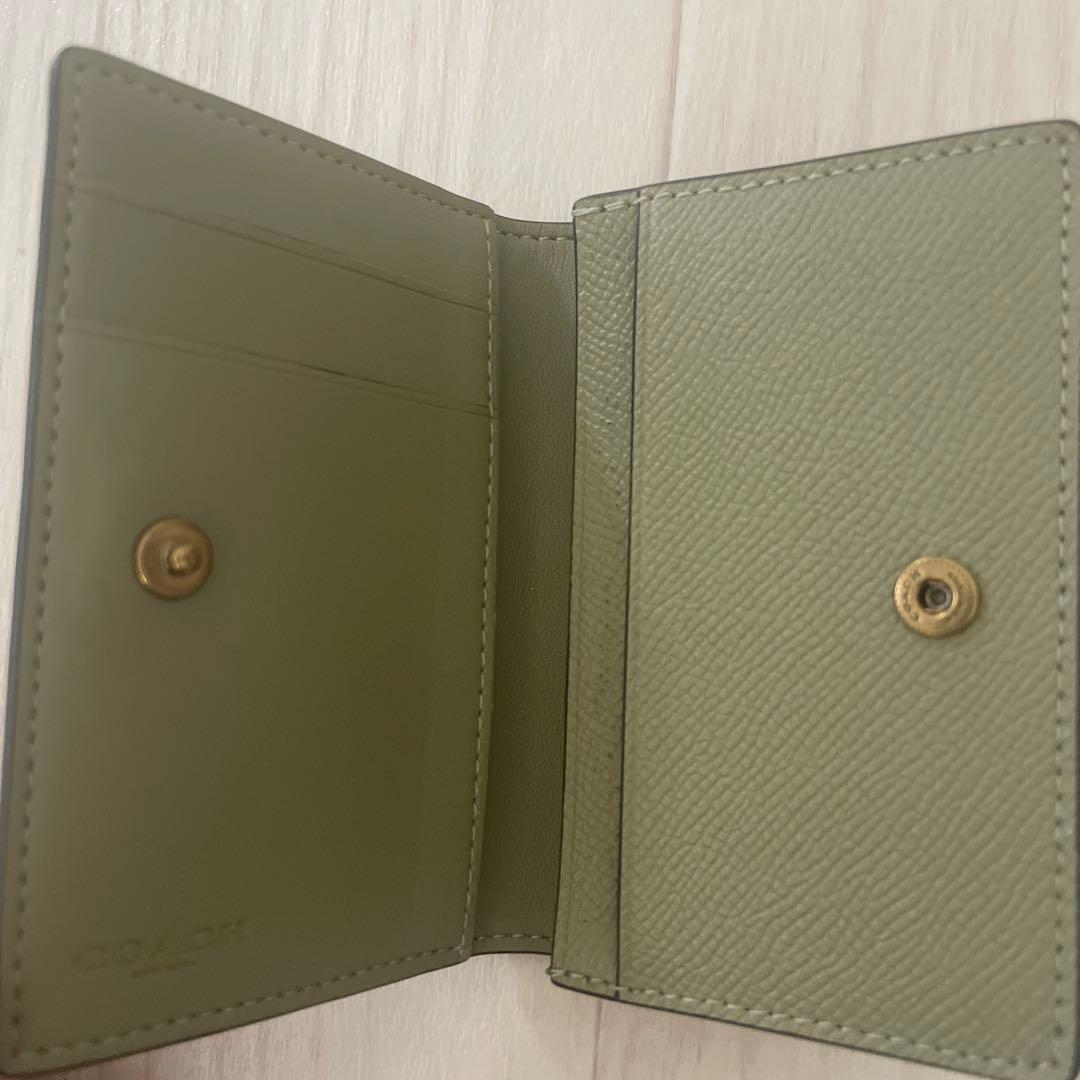 COACH レザー 名刺入れ