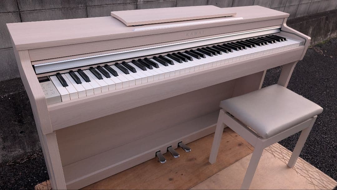 送料込 KAWAI 電子ピアノ CN201A 25年購入ほぼ激激未使用ほぼ新品