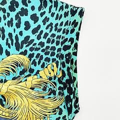 ヴェルサーチ　レオパード柄　半袖Tシャツ