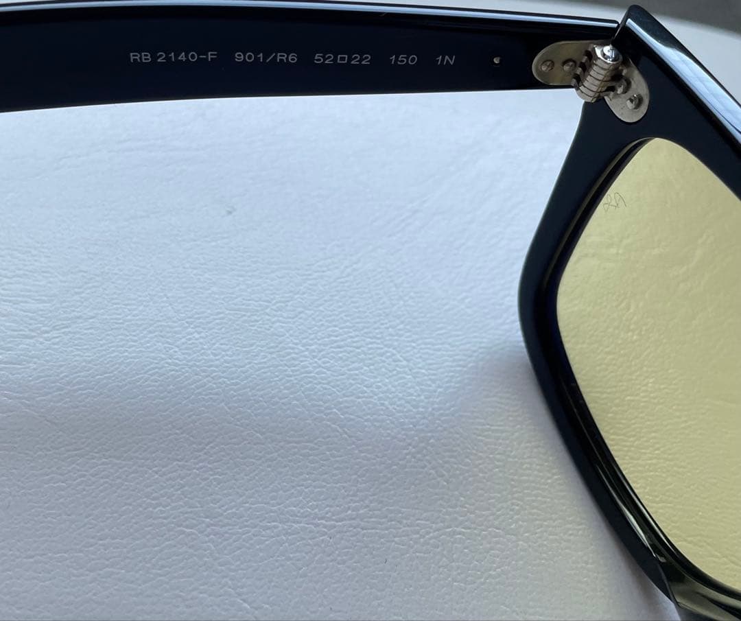 Ray-Ban RB2140F-901/R6 52ウェイファーラー 人気イエロー