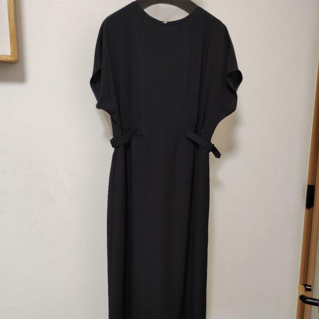 23区【撥水加工/洗える】キューティクルストレッチツイル ワンピース