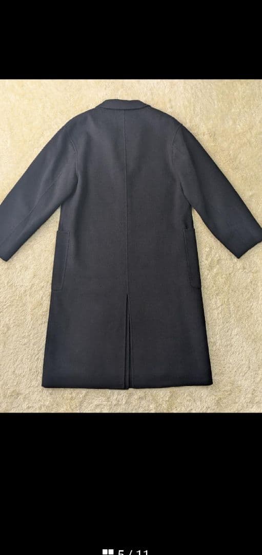 【上品】 Demi-Luxe BEAMS カシミヤ混 リバーコート