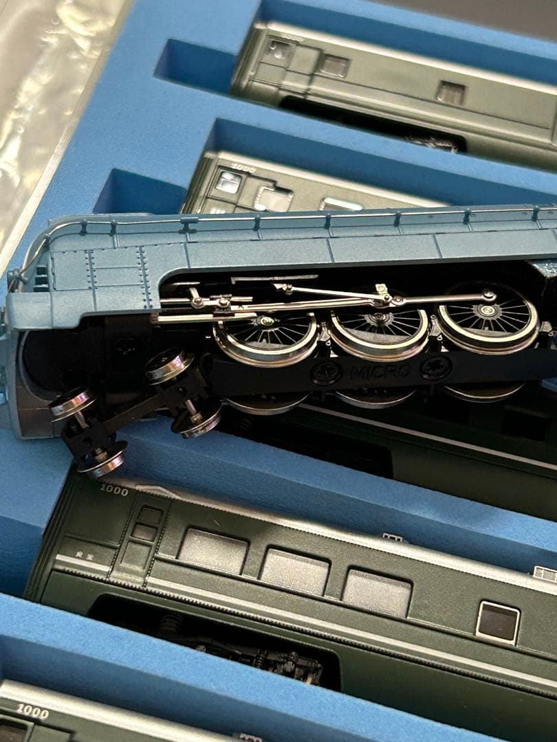 マイクロエース　A-8401 満鉄パシナ979・あじあ号 7両セット　Nゲージ