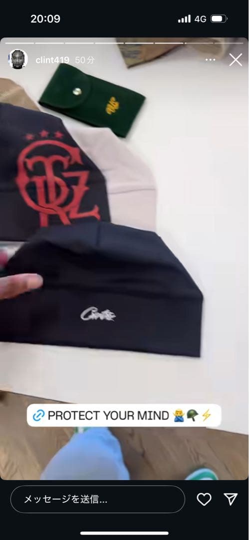 Corteiz LITEWORKY CAP [BLACK] 値下げ不可