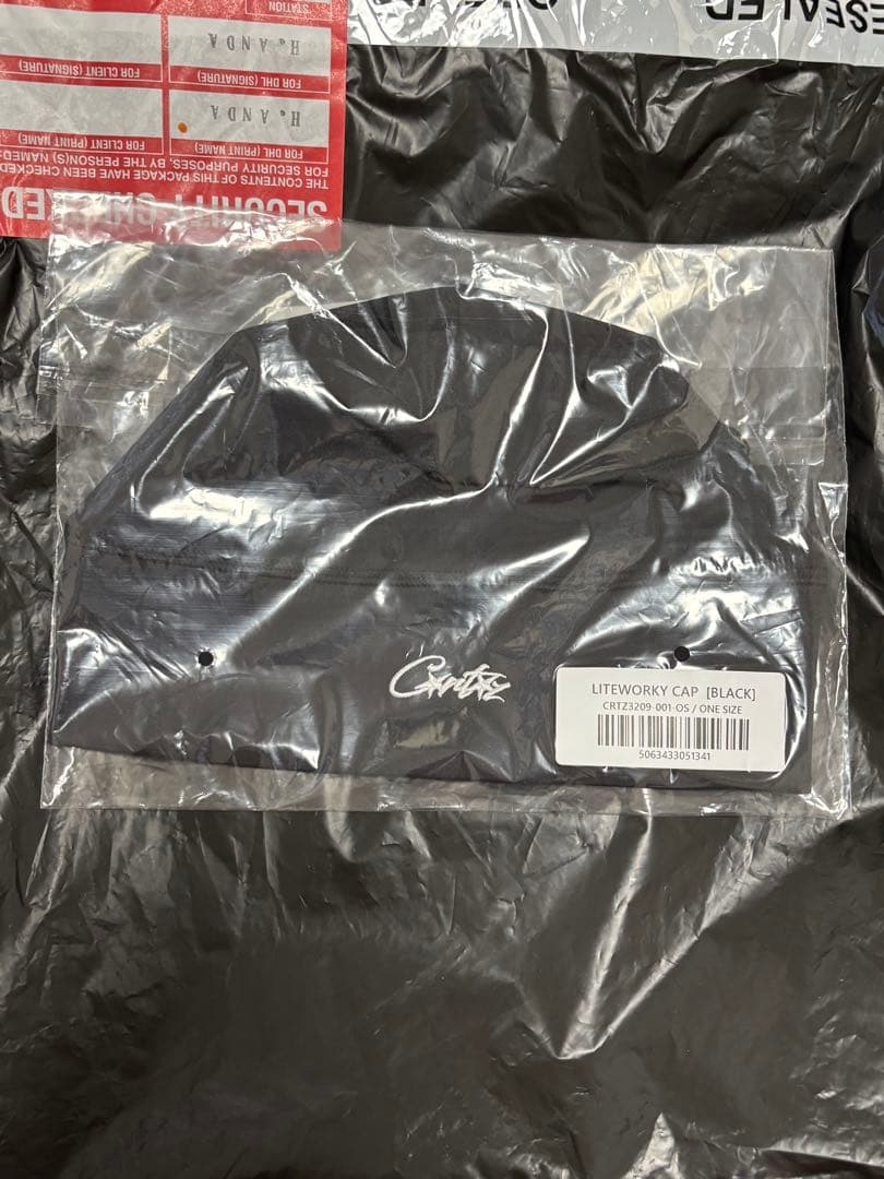 Corteiz LITEWORKY CAP [BLACK] 値下げ不可
