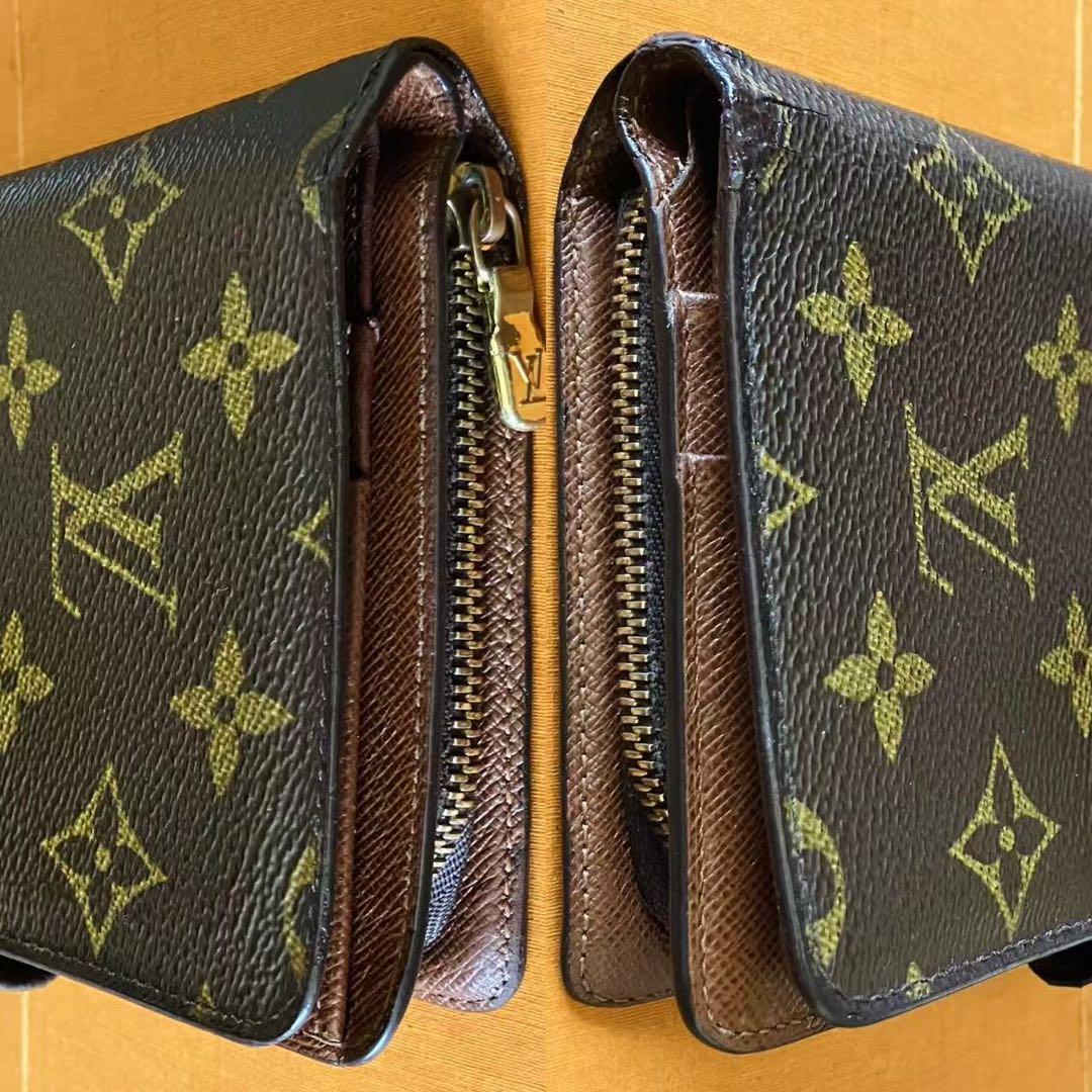 LOUIS VUITTON モノグラム ポルトパピエジップ 二つ折り財布 ②❣️