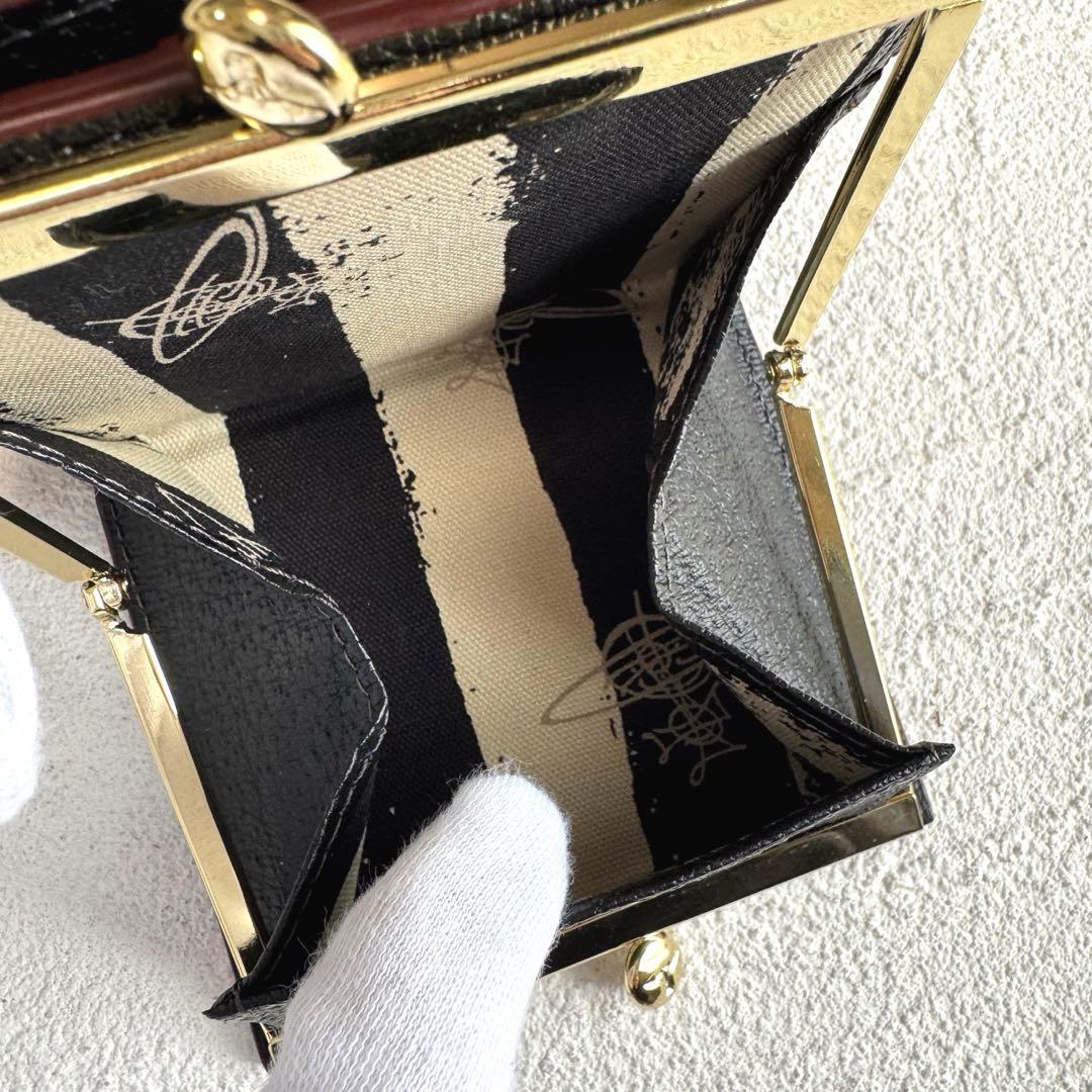 Vivienne Westwood EXECUTIVE 口金 二つ折り ミニ財布