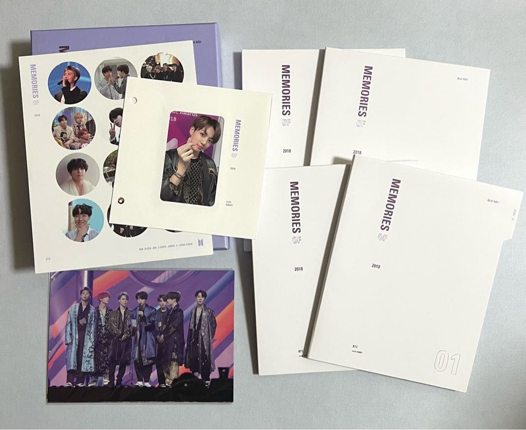 BTS MEMORIES OF 2018 Blu-ray トレカ ジョングク