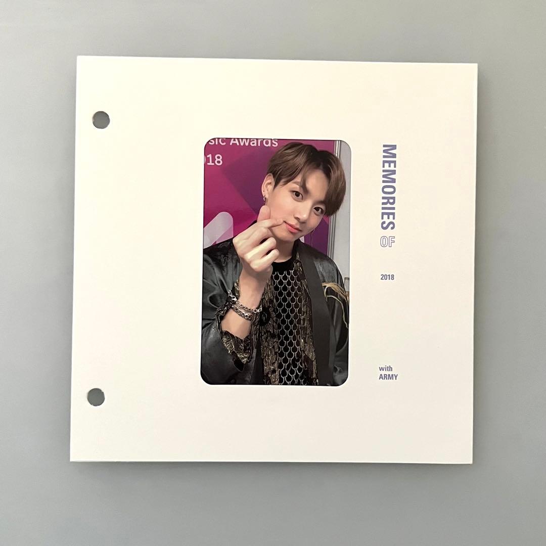 BTS MEMORIES OF 2018 Blu-ray トレカ ジョングク