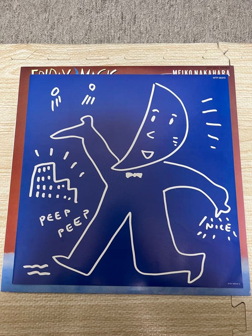 ※盤面美品【WTP90210LPレコード】 中原めいこ