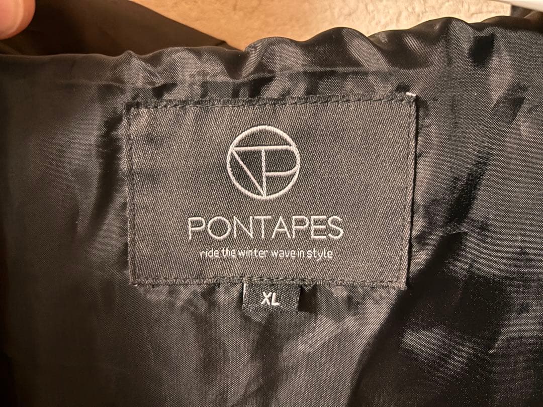 【スノーボードウェア 】PONTAPES　上下セット・パスケース付