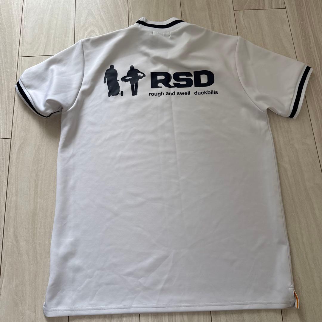 rough:swell RSDロゴ ゴルフシャツ M