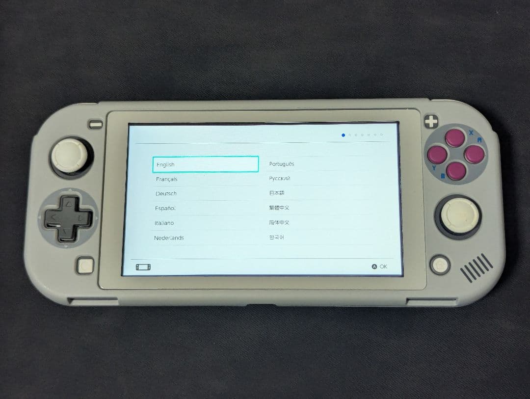【Nintendo Switch Lite】グレー 充電器あり ゲームボーイ仕様