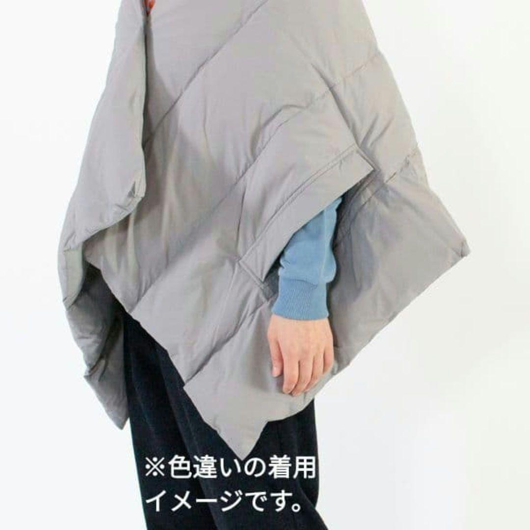 新品○DANSKIN ダンスキン　ダウンストール　大判　アイボリー系　マフラー