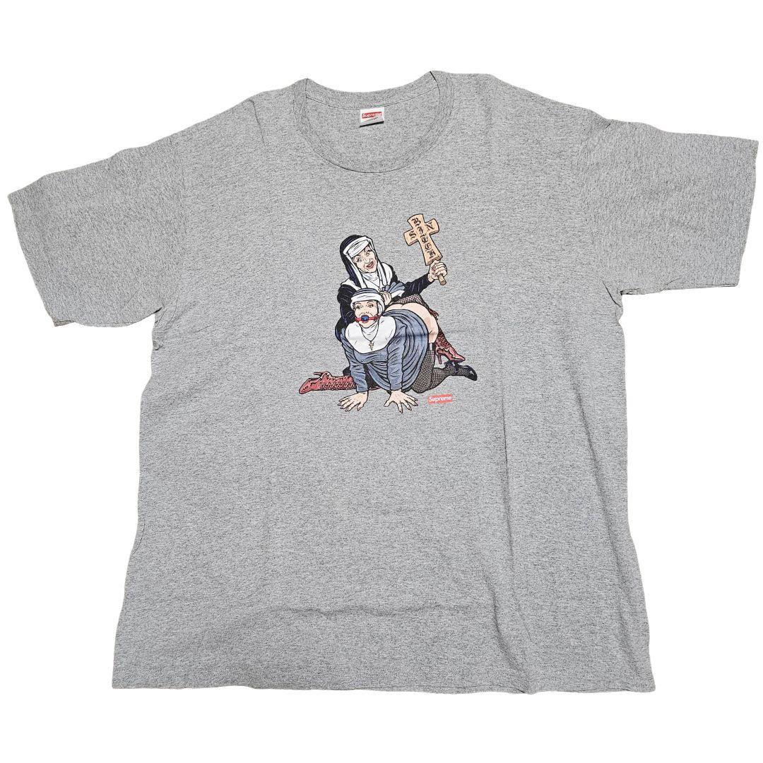 トップス Supreme 22AW Nuns Tee Heather Grey XL