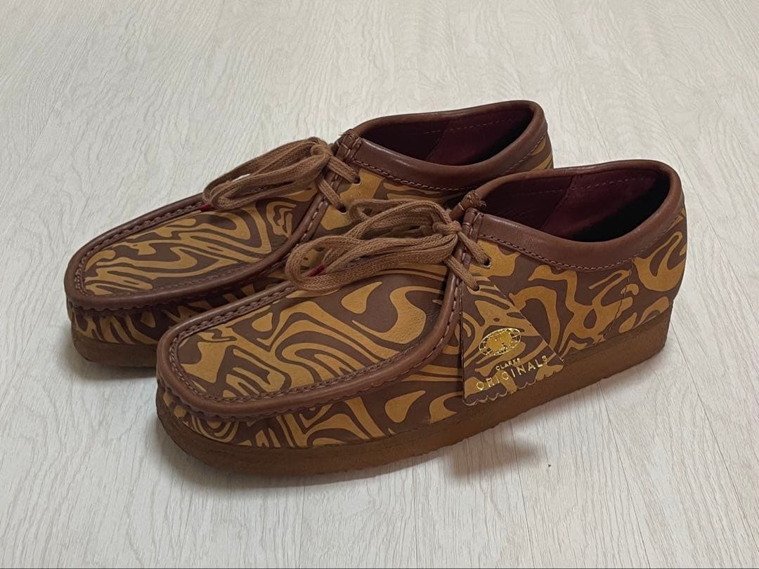 CLARKS × Wu-Tang Clan Wallabee 26cm ブラウン