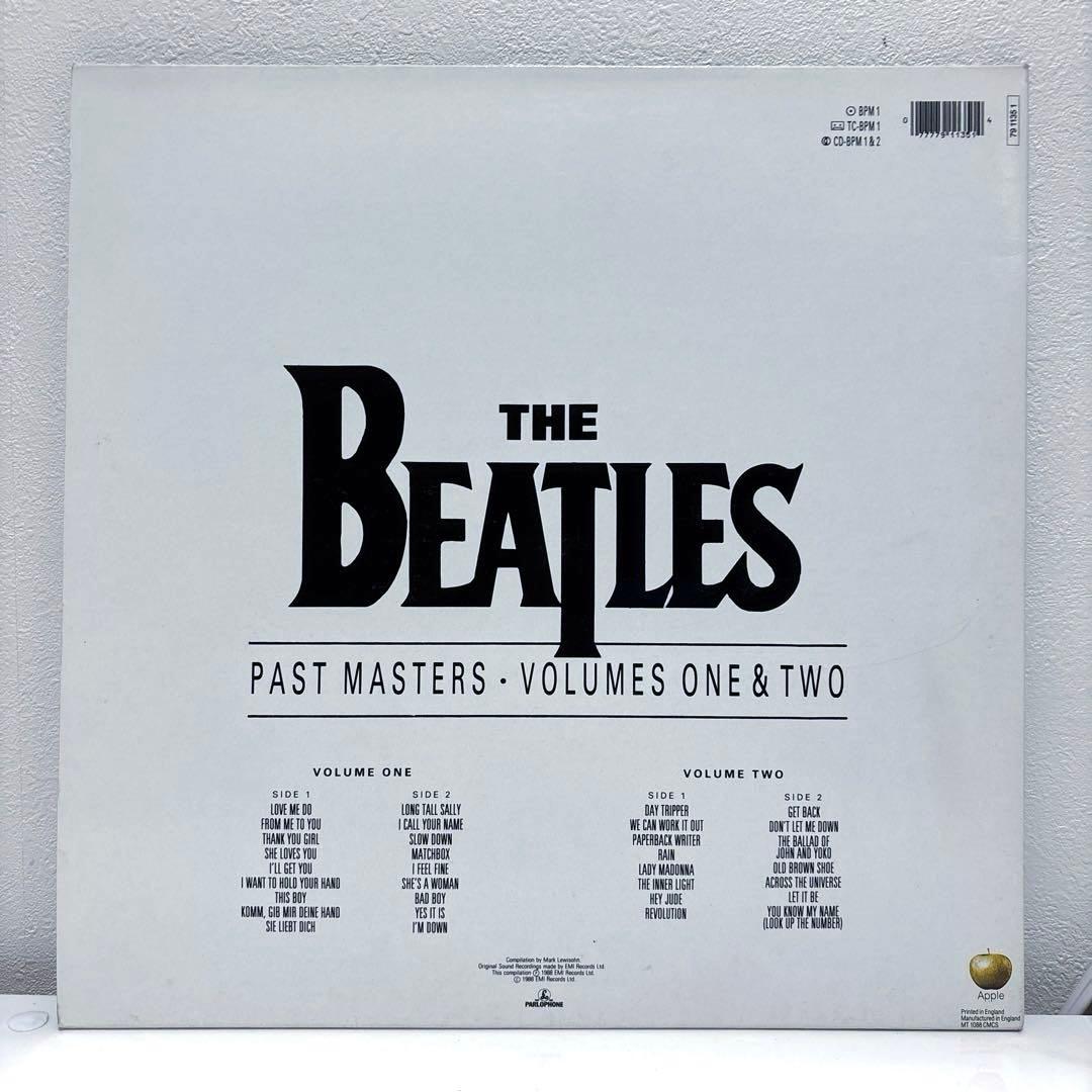 【特価品・UK盤】ビートルズ　パスト・マスターズ　初期プレス