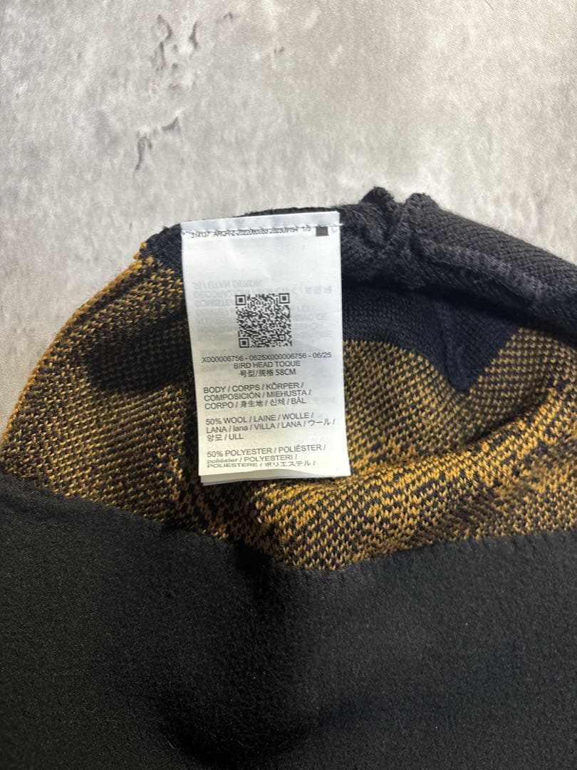 ARC'TERYX バード ヘッド トークビーニー　24k きりたんぽさん着用