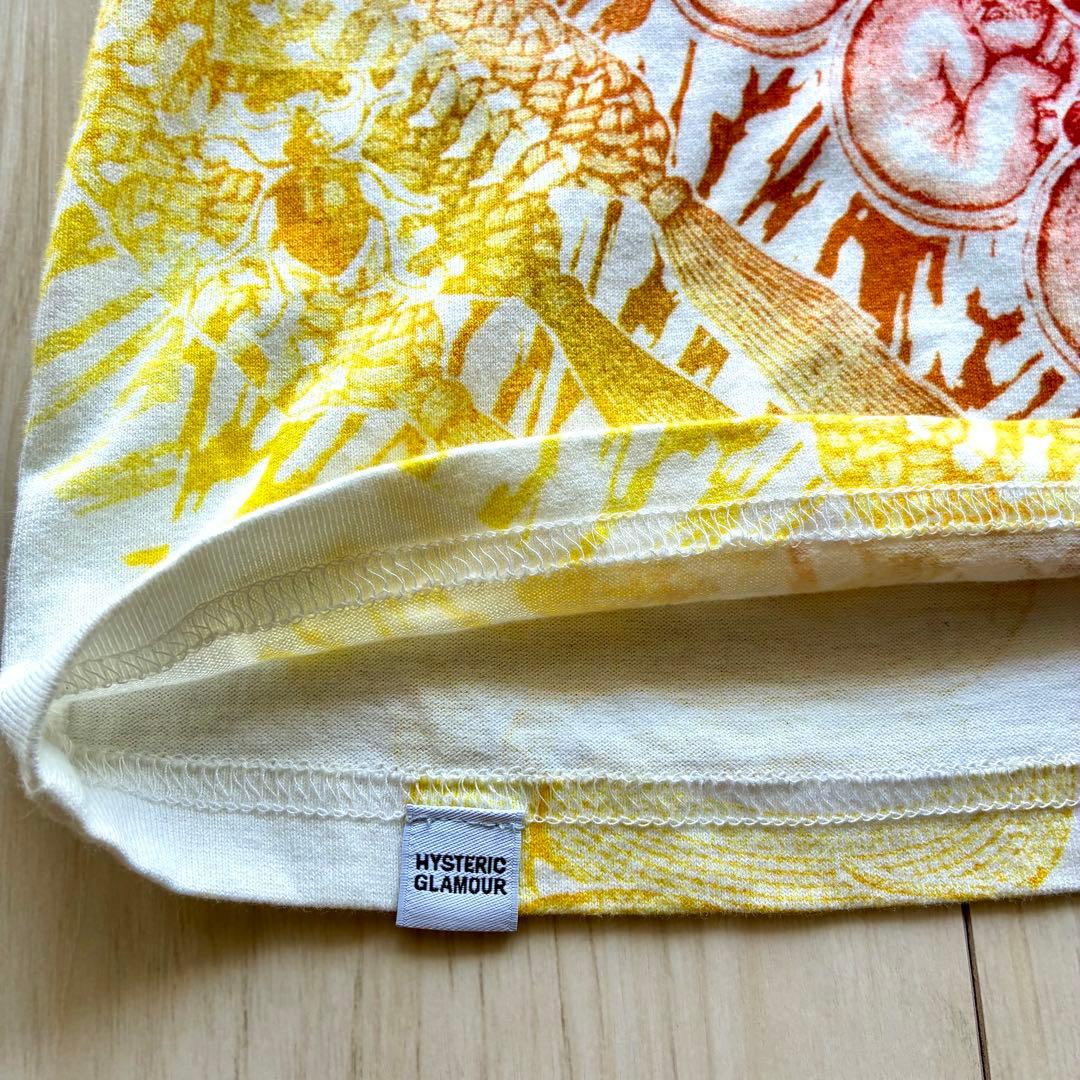 ヒステリックグラマー Y2K MANDARA PT Tシャツ レディース M