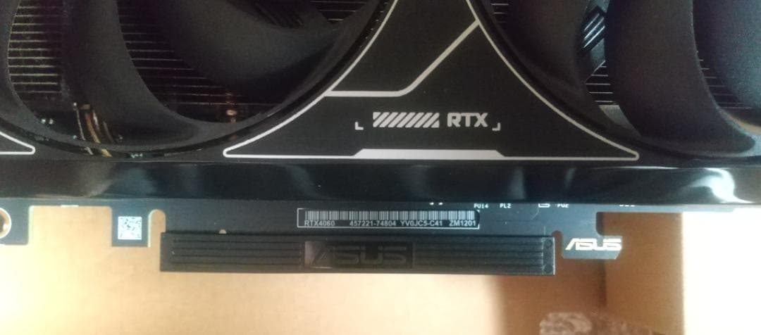 グラフィックボード・グラボ・ビデオカード ASUS DUAL-RTX4060 8G