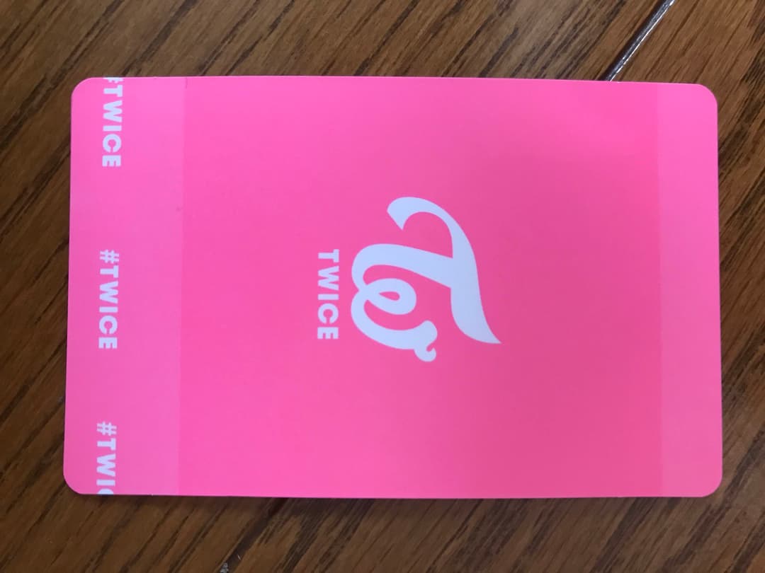 twice 109限定 フォトカード トレカ