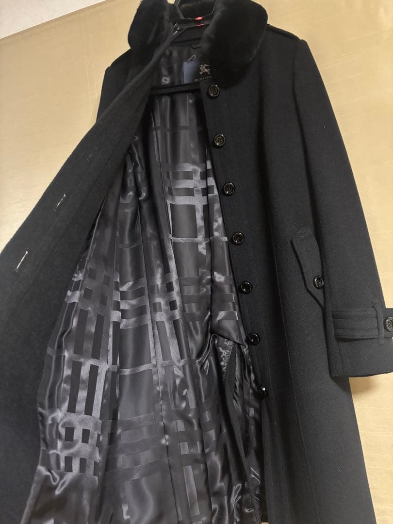 バーバリーロンドン　ウールカシミヤコート　Lサイズ
