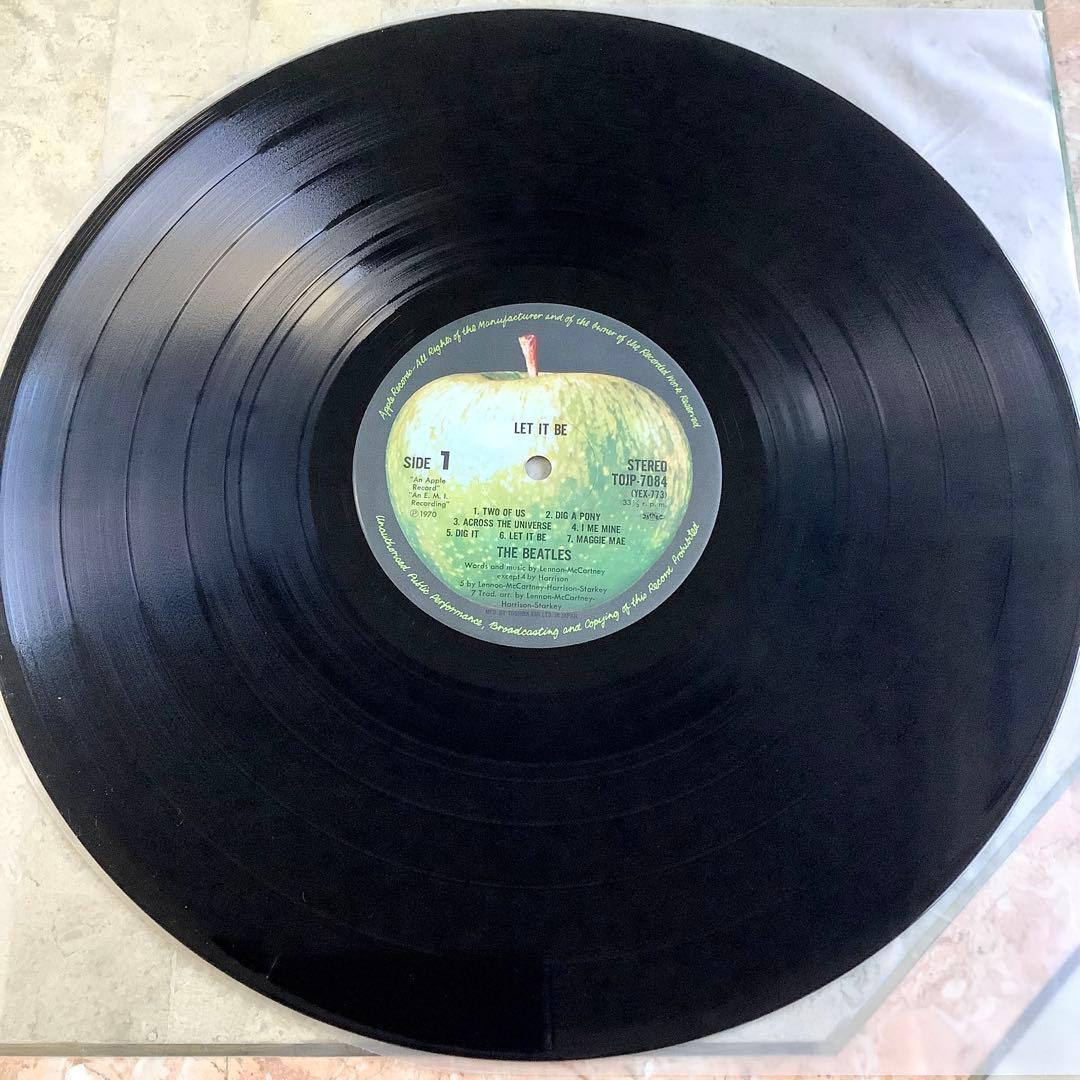レコード新品! 全体新品同様! ビートルズ 30周年記念 限定盤レットイットビー