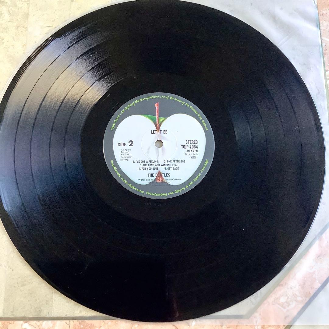 レコード新品! 全体新品同様! ビートルズ 30周年記念 限定盤レットイットビー