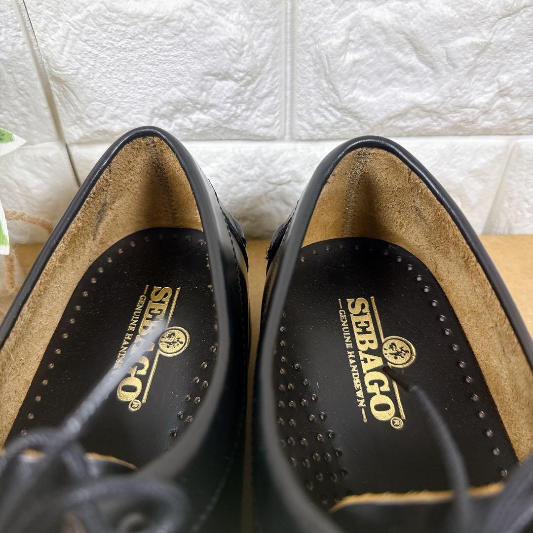 美品✨　SEBAGO セバゴ James 25.5㎝　黒　Uチップ　レザー