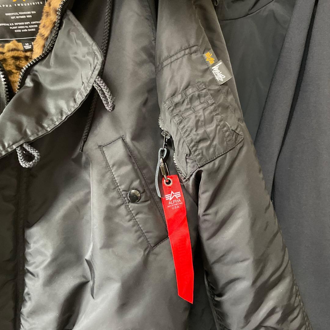 STUSSY × Alpha n-2b フライトジャケット Mサイズ