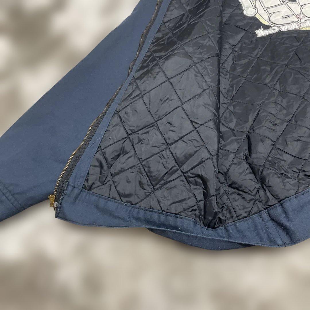 メキシコ製Dickies スイングトップ　ネイビー ワークジャケット　Ｌ