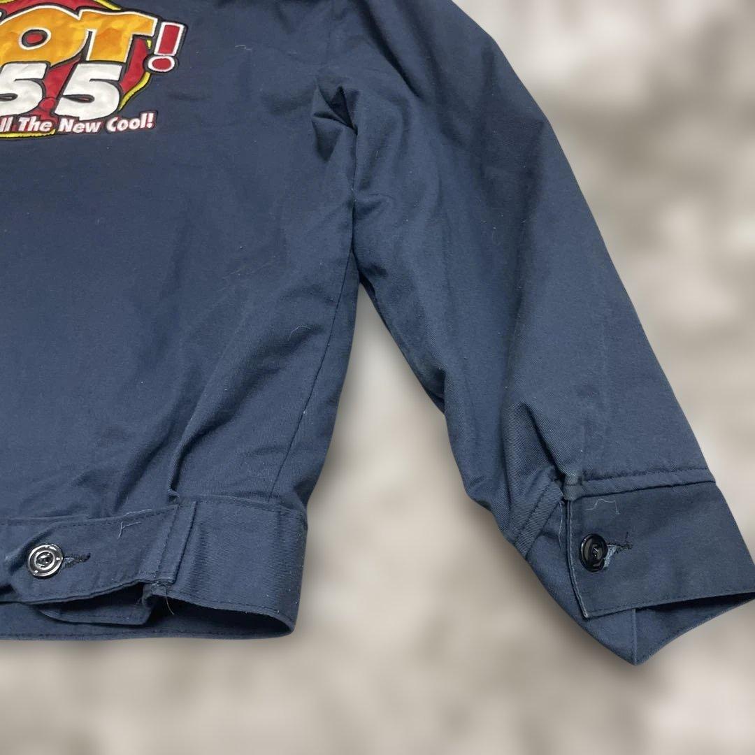 メキシコ製Dickies スイングトップ　ネイビー ワークジャケット　Ｌ